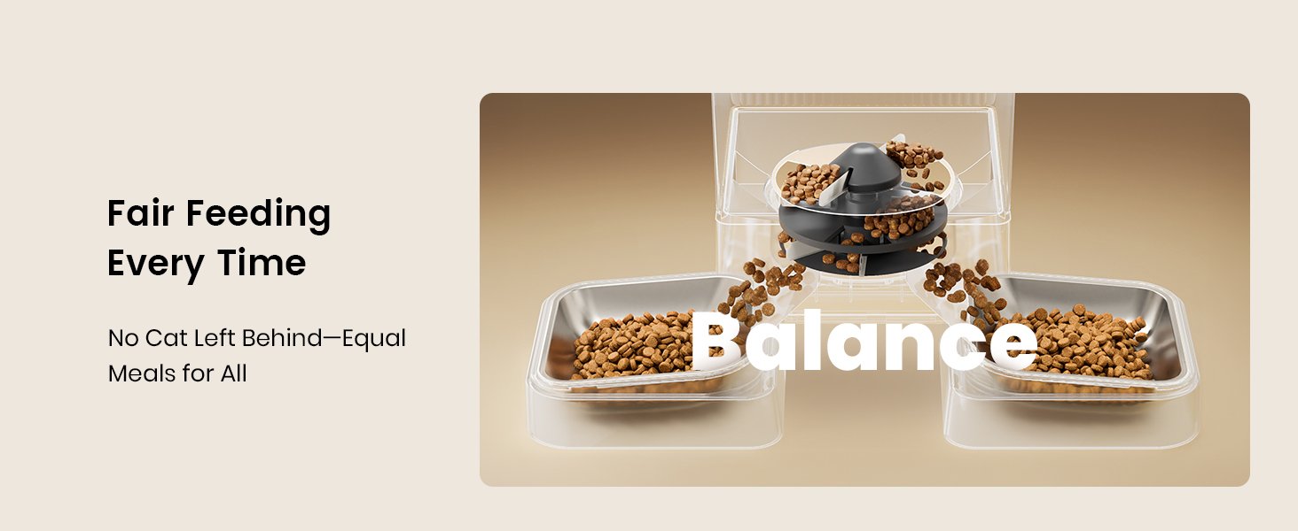 Automatic cat feeder